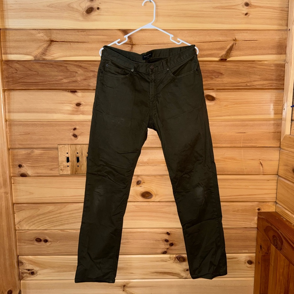 Banana Republic Olive Green Chinos